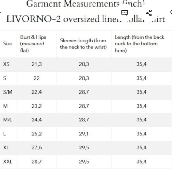 Oversized Button-Up Linen Shirt, "Livorno 2", Not Perfect Linen, M, Rustic Brown - Picture 14 of 16